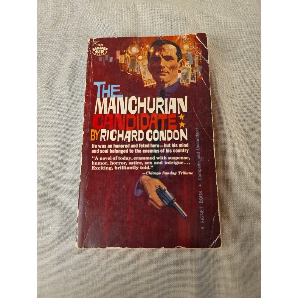 The Mancurian Candidate Paperback T1826 By Richard Condon